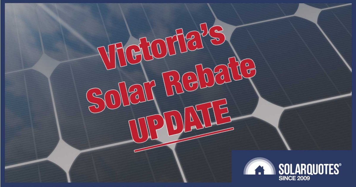 NEWSFLASH Big Boost To Victorian Solar Rebate Allocations NEWSFLASH Big Boost To Victorian Solar Rebate Allocations