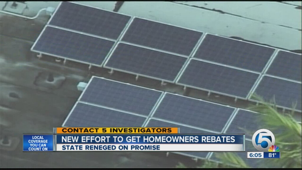 Contact 5 Solar Power Rebate Investigation YouTube