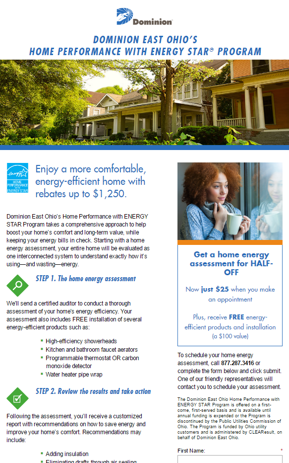 Dominion Rebates For Cleveland Area Energy Efficient Replacement Dominion Rebates For Cleveland Area Energy Efficient Replacement