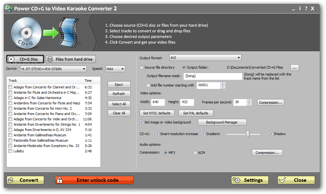 Download Power CD G To Video Karaoke Converter 2 1 5 0 Download Power CD G To Video Karaoke Converter 2 1 5 0