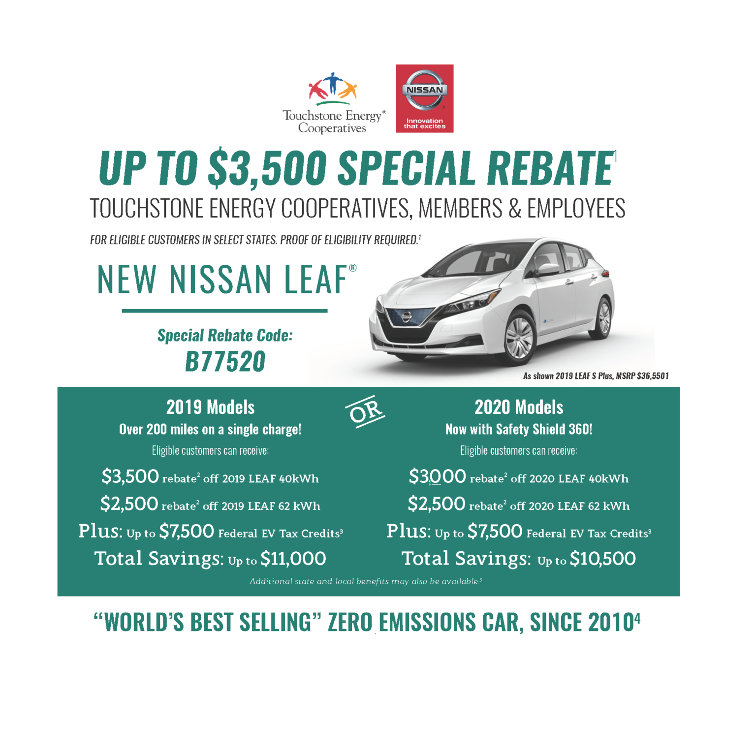 Electric Vehicle Rebate Available Until 3 31 McLeod Cooperative Power Electric Vehicle Rebate Available Until 3 31 McLeod Cooperative Power