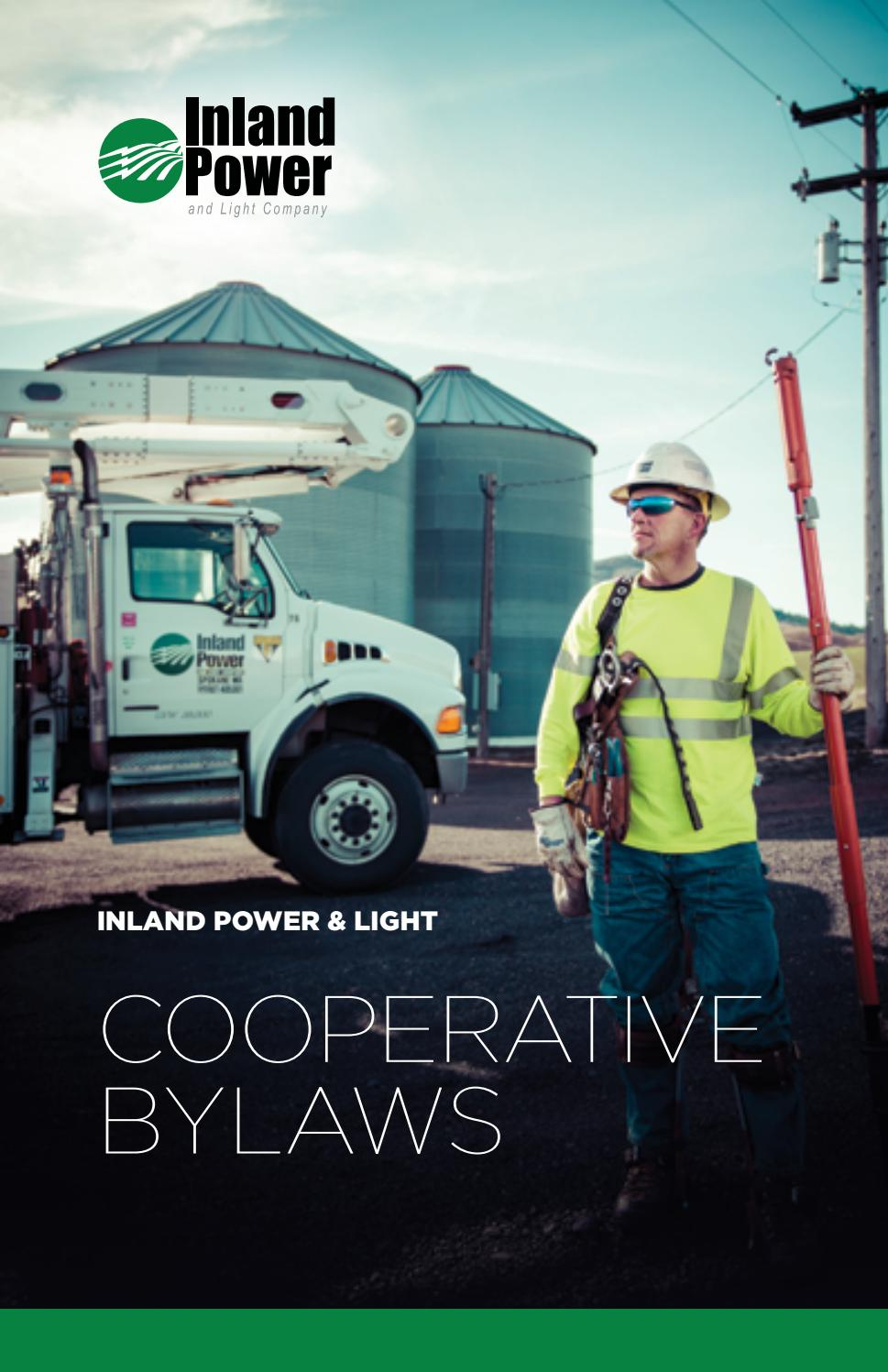 Inland Power Light Bylaws By Inland Power Light Issuu Inland Power Light Bylaws By Inland Power Light Issuu