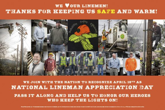 Orcas Power And Light Cooperative Honors Linemen Islands Sounder