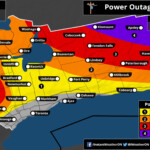 South Central Power Outage Map Map