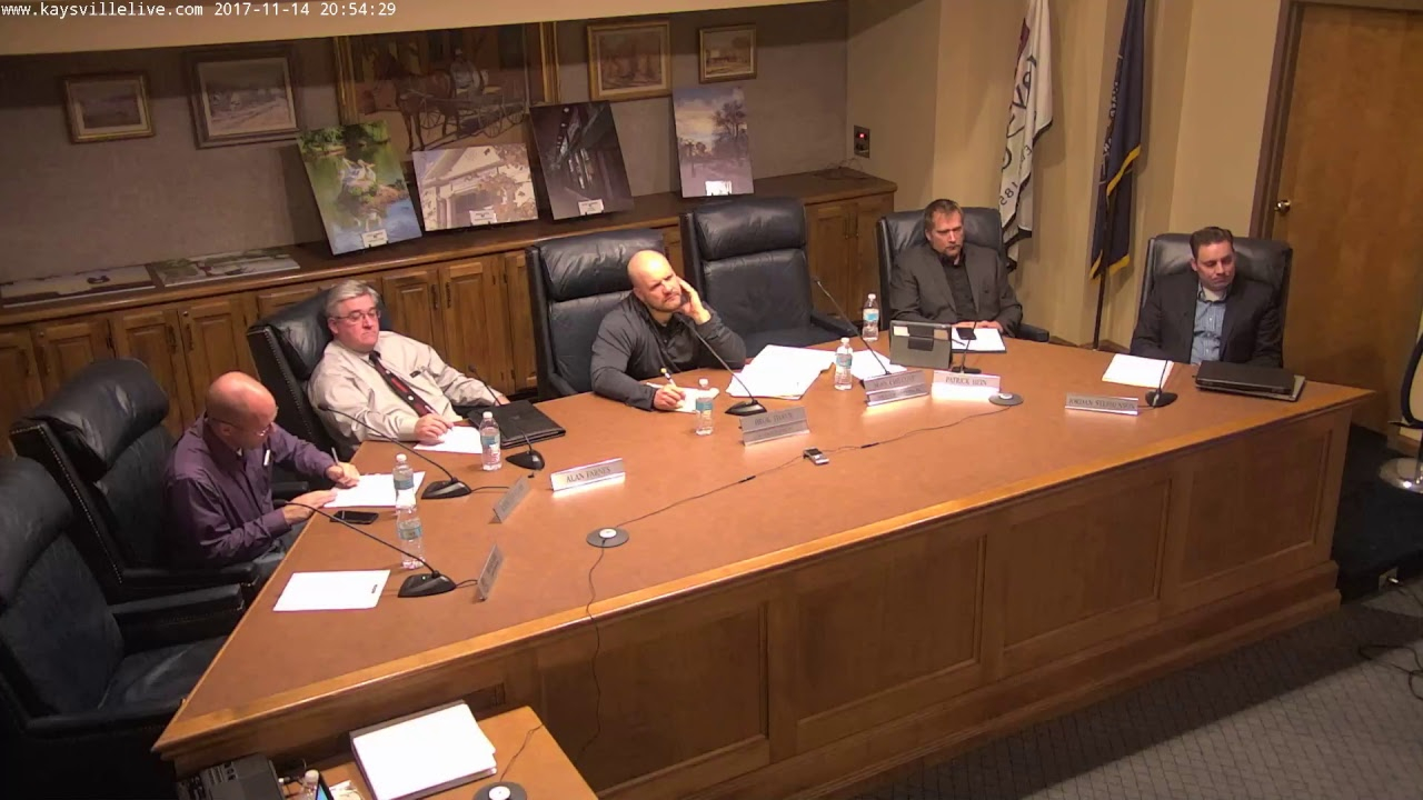 Kaysville Power Commission 11 14 2017 A YouTube Kaysville Power Commission 11 14 2017 A YouTube
