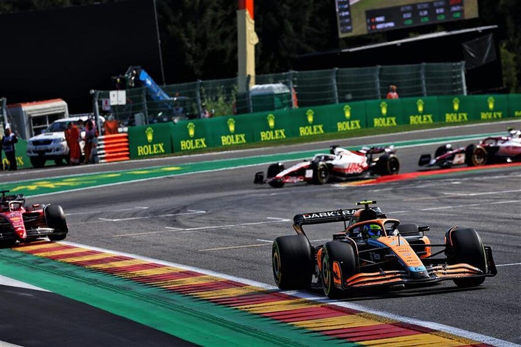 Lando Norris Endured A Miserable Belgian Grand Prix After Being Stuck