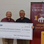 UMC Receives Major Rebate From Otter Tail Power Company Program That