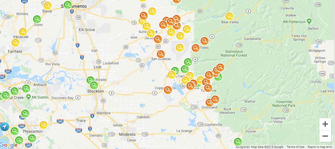 Update PG E Power Outages Remain Spread Across Region MyMotherLode Update PG E Power Outages Remain Spread Across Region MyMotherLode